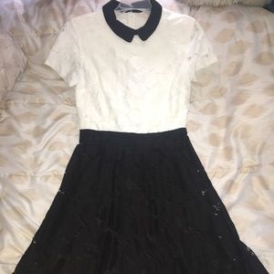 Black & White Maison Jules Dress
